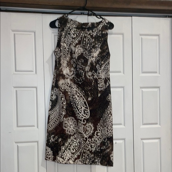 Connected Apparel Brown Sheath Mini Dress for Cocktail - Picture 1 of 5